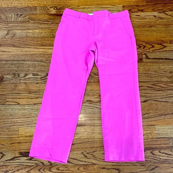 Banana Republic Pants - Banana republic ryan cropped pink pant 8s